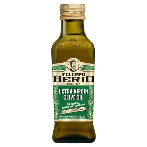 Filippo Berio Extra Virgin Olive Oil 250ml, British Import (Pack of 2)