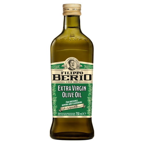 Filippo Berio Extra Virgin Olive Oil 750ml, British Import (Pack of 2)