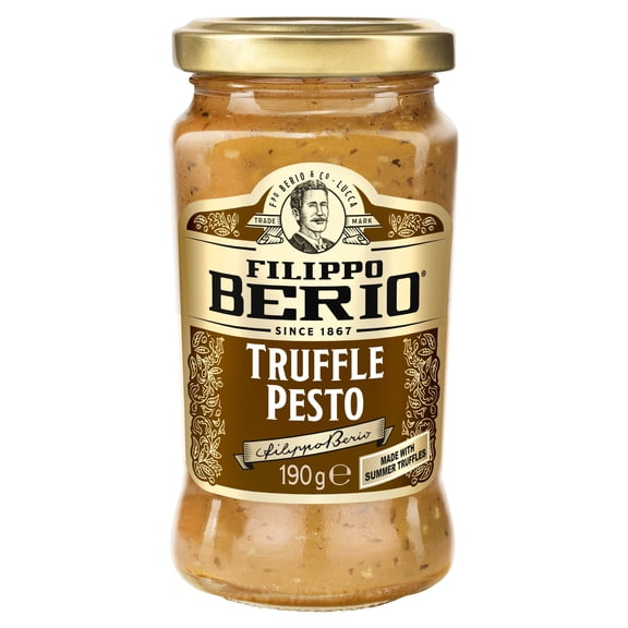 Filippo Berio Truffle Pesto 190G, Imported from Britain