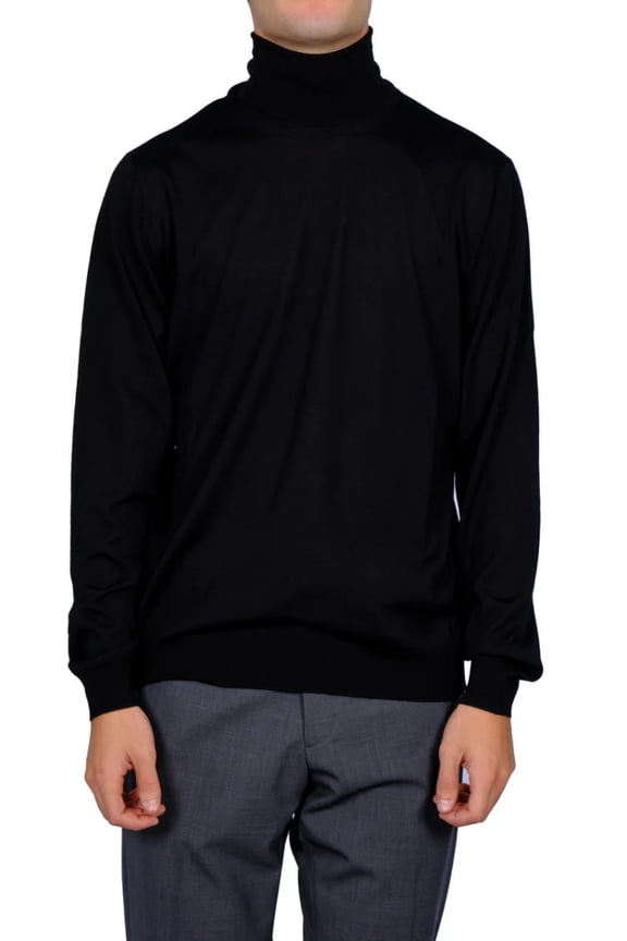 Fitted Merino Wool Turtleneck Sweater (Men's)