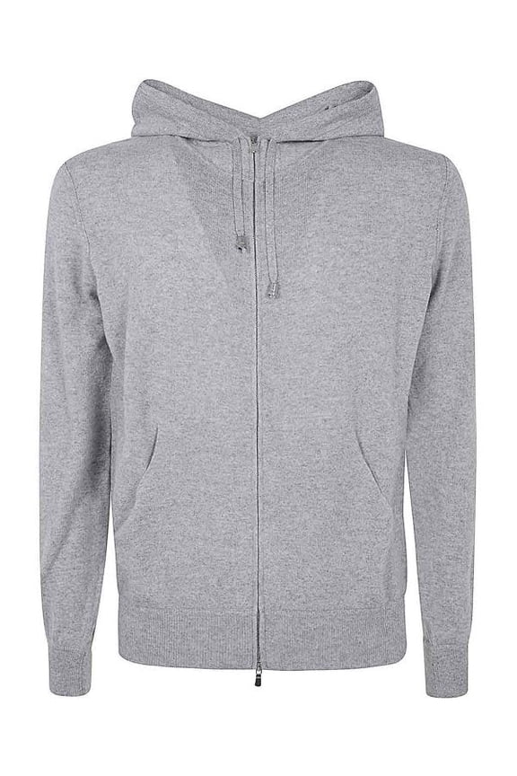 Full-Zip Hooded Cardigan In Wool (Men's)
