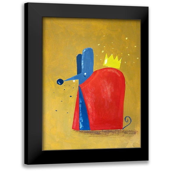 Filiuta, Robert 12x14 Black Modern Framed Museum Art Print Titled - Rat King