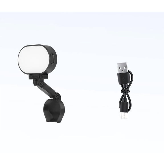 Fill Light Compatible for Insta360 Luna Ultra, Adjustable Angle Gimbal Mini Lights Handheld Camera Fill LED Lamp Lighting for Selfie Photography Video Recording (Sold without manufacturer warranty)