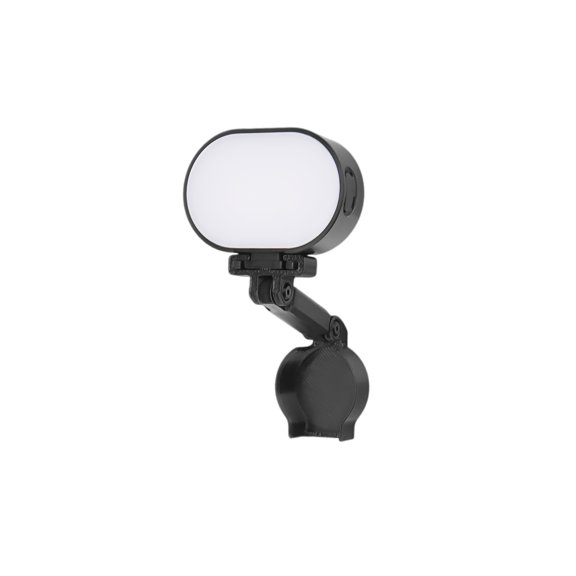 Fill Light Compatible for OSMO Pocket 4 Pro, Adjustable 3 Colour Brightness Gimbal Mini Lights Handheld Camera Fill Lamp Beauty Lighting for Selfie Photography(Sold without manufacturer warranty)