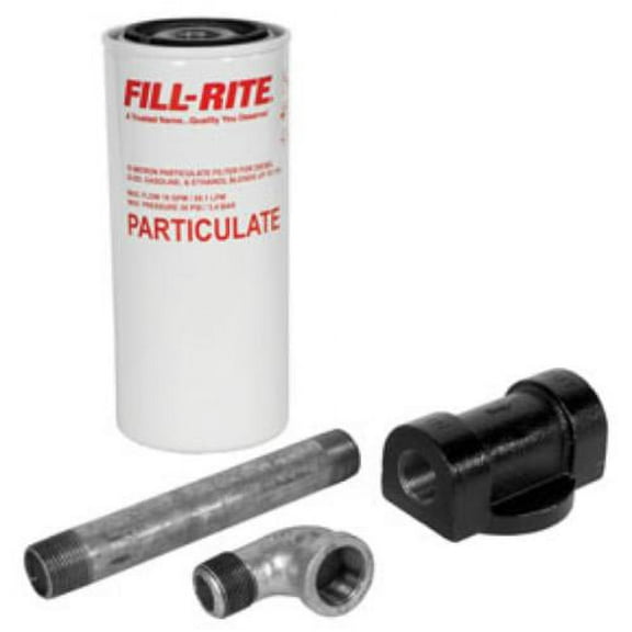 Fill-Rite 1200KTF7018 3/4" NPT Inlet and Outlet 18 GPM (68 LPM) 10 Micron Particulate Filter Kit