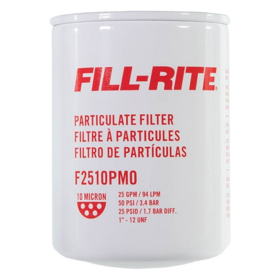 Fill-Rite Pony Fuel Filter F2510HM0 Hydrosorb - 10 Micron
