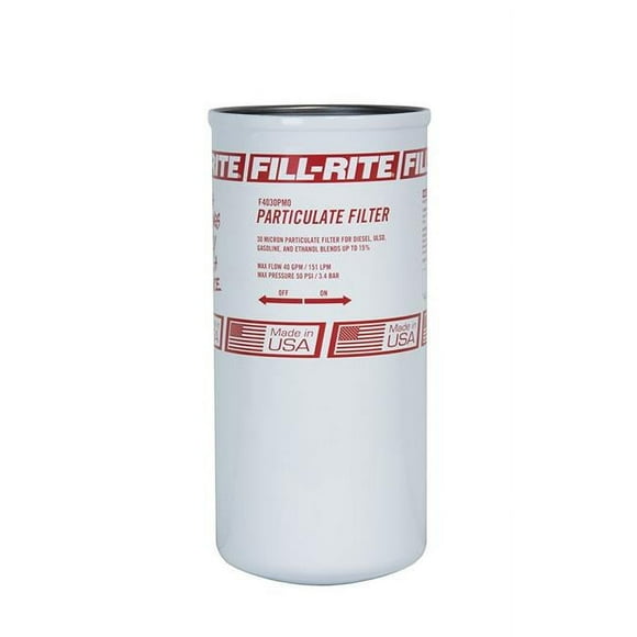 Fill-Rite FIL-F4030PM0 40 GPM Particulate Spin on Filter