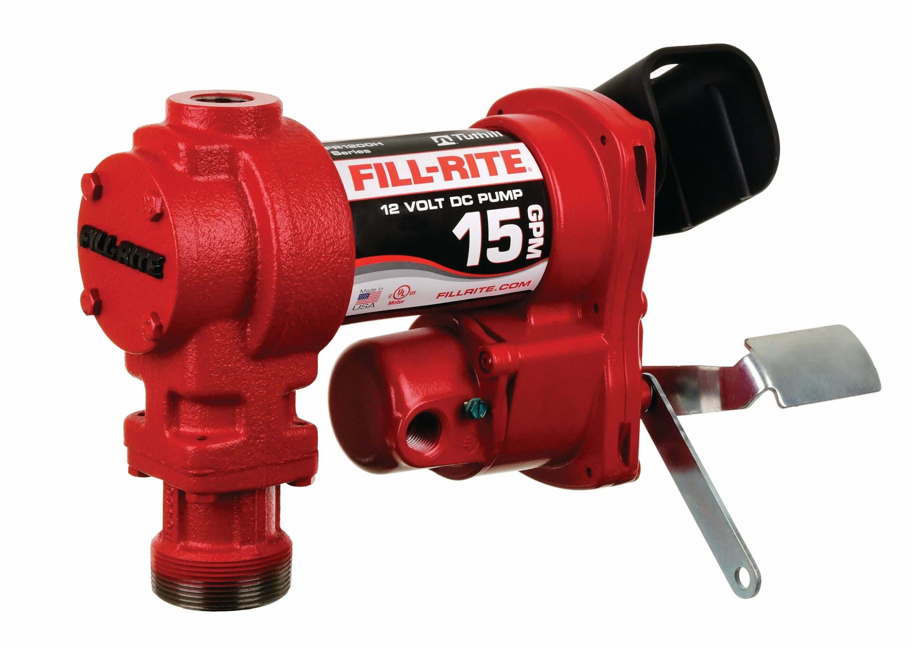 Fill-Rite FR1204H 12V DC 15GPM Heavy-Duty Fuel Transfer Pump (Pump Only)