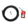 thumbnail image 1 of Fill-Rite FRBN075HAS 3/4" x 20' Fuel Transfer Discharge Hose w/Automatic Nozzle (Red), & Swivel, 1 of 6