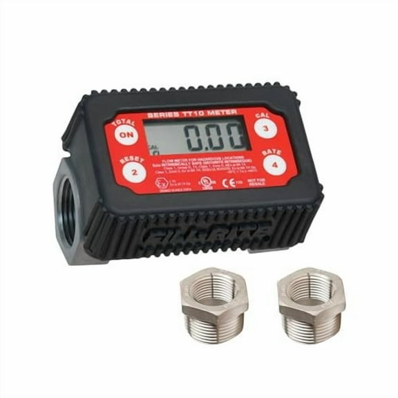 Fill-Rite TT10AN 1' 2-35 GPM Digital Fuel Transfer Meter