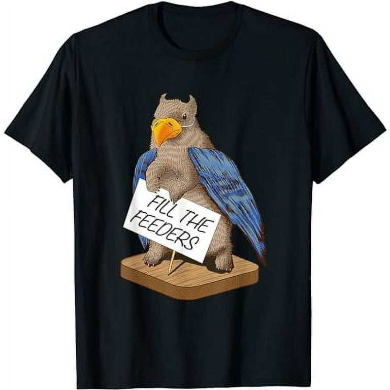 Fill The Feeders Funny Squirrel Dressed Like A Bird T Shirt Walmart