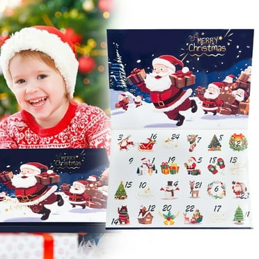 Fill Your Own Advent Calendar Boxes, Empty Advent Calendar to Fill Yourself 24 Days Christmas Countdown, Mini Christmas Ornaments with Advent Calendar Box