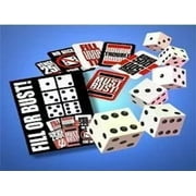 Fill or Bust Great Card and Dice Game - Toy - Family Fun For All Ages - Great Gift Idea - Perfect For Vacations, Family Game Night, Birthdays, Xmas