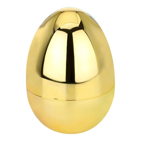 Fillable Metallic Easter Egg, Large 6 Inch Empty Plastic Surprise Eggs, Easter Themed Hunt Rewards Basket Stuffers Fillers Filling Treats Party Favor, 1 Pcs