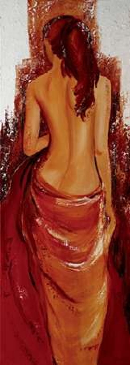 Fille d O Canvas Art - Mieke Chantrel (10 x 20)