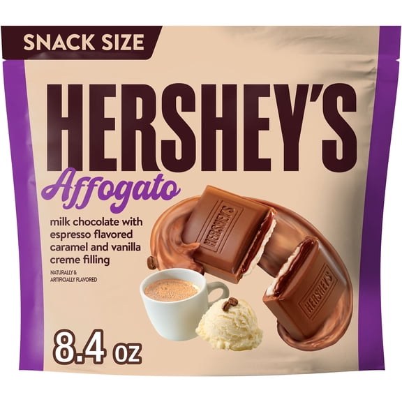 Hershey's Affogato Flavored Snack Size Candy, Bag 8.4 oz