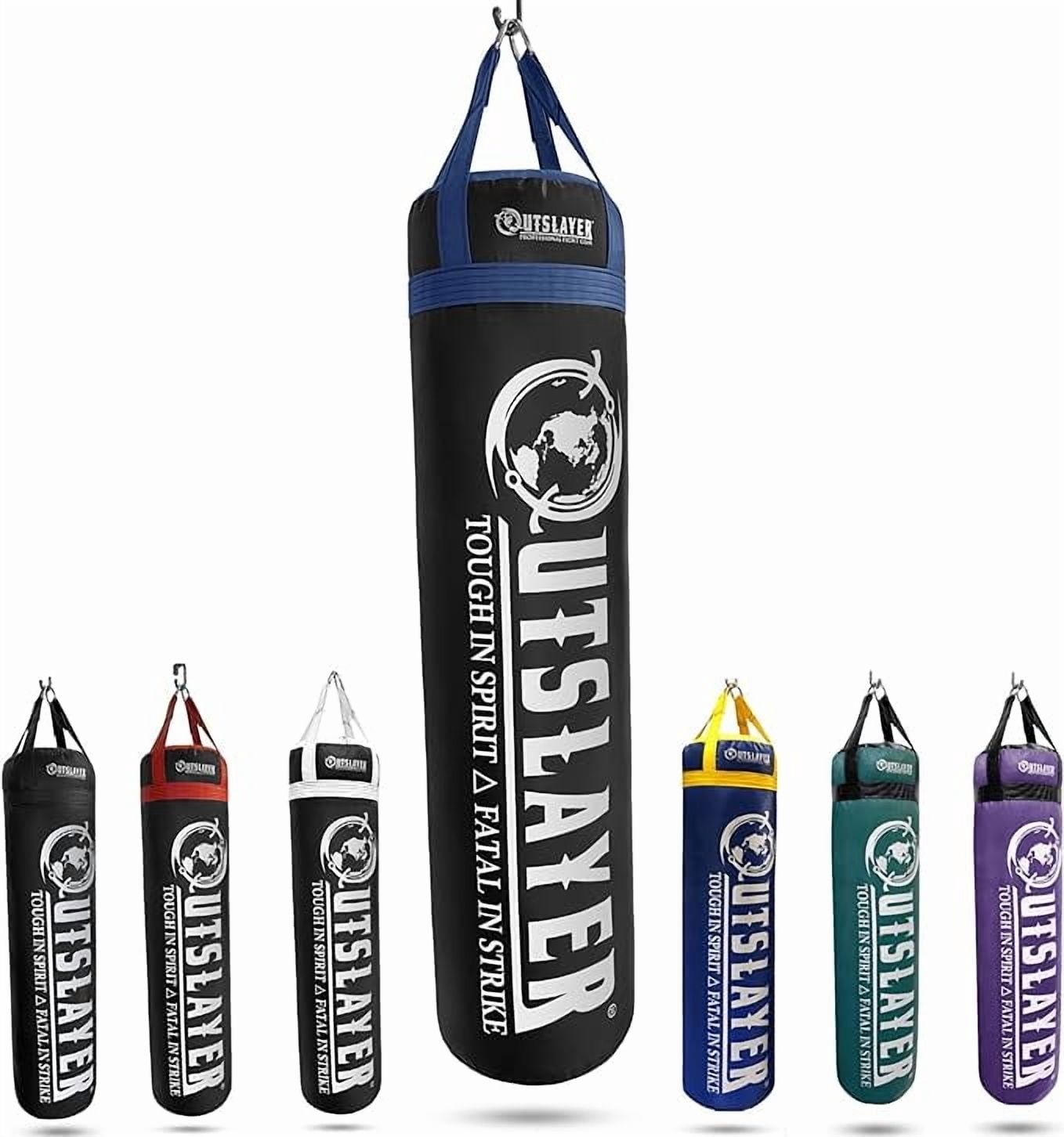 Filled Punching Bag 100 lbs Heavy Bag | Kicking & Boxing Bag for Boxing, Taekwondo, Kickboxing, Martial Arts MMA Heavy Bag Training Practice | Made in USA