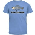 thumbnail image 1 of Fillet And Release Mens T Shirt Carolina Blue LG, 1 of 1