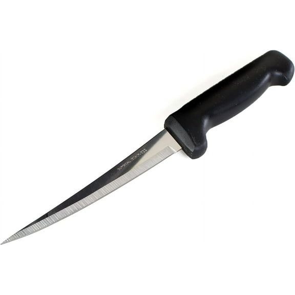 Lapolo Kitchen Fillet Knife Flexible Ultra Sharp Surgical Stainless Steel 7 Inch