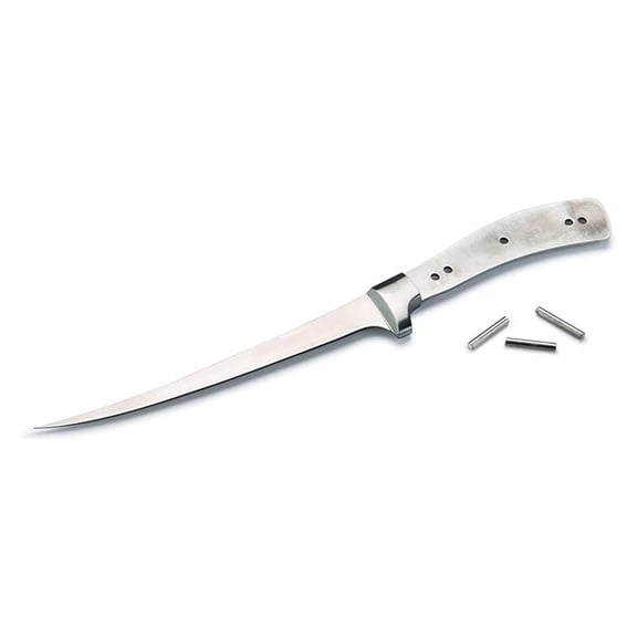 Fillet Knife Kit 12 Inch - 440C Stainless Steel with Sheath - Fish Filleting Knife for Salmon, Trout, & More - Woodcraft