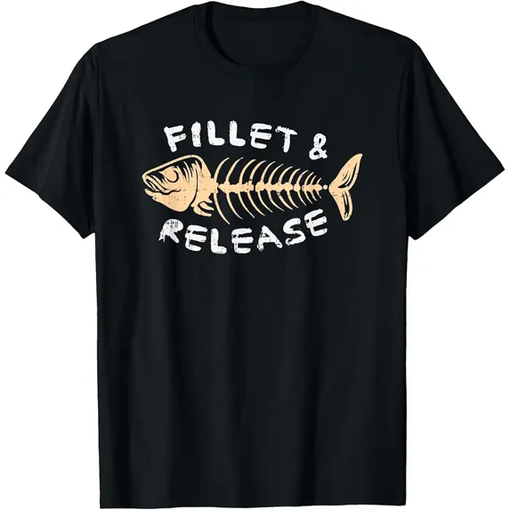 Fillet and Release for statement of sport T-Shirt