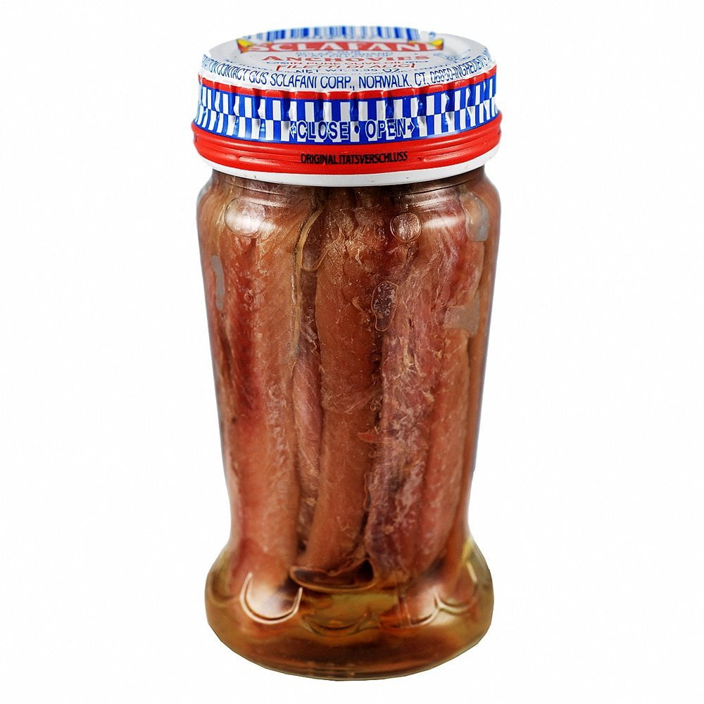 Fillets Of Anchovies In Pure Olive Oil Jars 3.35 Oz Nt Wt Ea (12 Pack