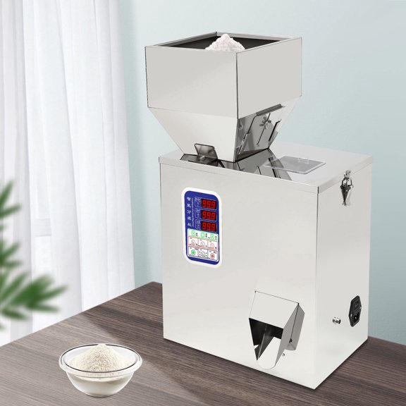 Filling Machine, Multifunction Automatic Filling and Packing Machine, Particle Subpackage Machine 1-200g(0.44 lb)