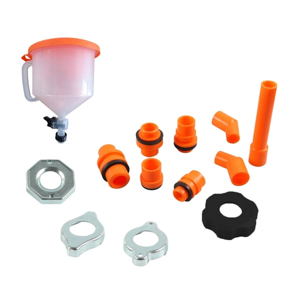 Filling Set Essential Tool set Not-Spill Coolant Funnel Kit with Valves Switches Spill Proof Coolant Filling Tool