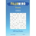 thumbnail image 1 of Fillomino Puzzles: Fillomino Puzzles - 200 Easy Puzzles 11x11 Book 1 (Paperback), 1 of 1