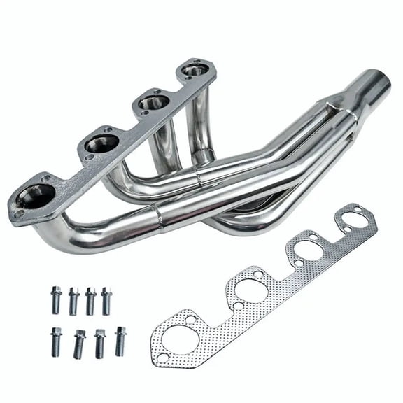 Filluck Tube Headers, Stainless Steel Exhaust Headers for 1974-1980 Ford Pinto & 1974-1978 Ford Mustang II 2.3L Inline-4 I4 Engine, 10-15HP & Torque Gain, Direct Fit Replacement