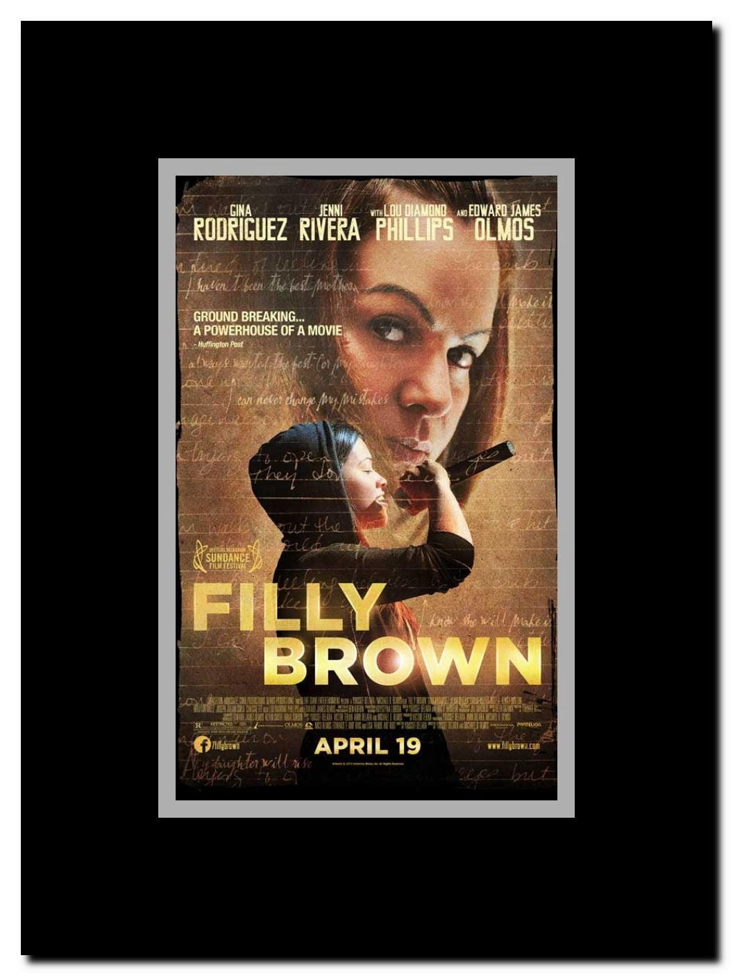 Filly Brown Framed Movie Poster