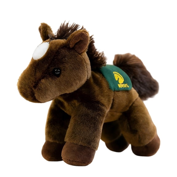 Filly Figurine, Realistic Foal Statue for Home and Office, Cute Simulation Ornament, Soft Collectible Decor for Animals Lovers