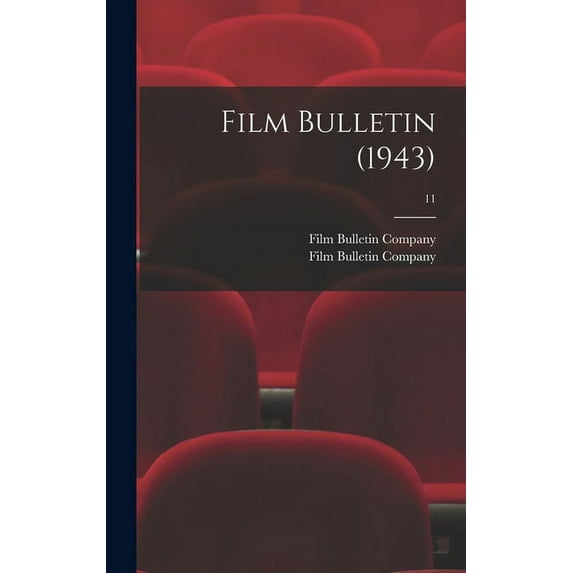 Film Bulletin (1943); 11, (Hardcover)