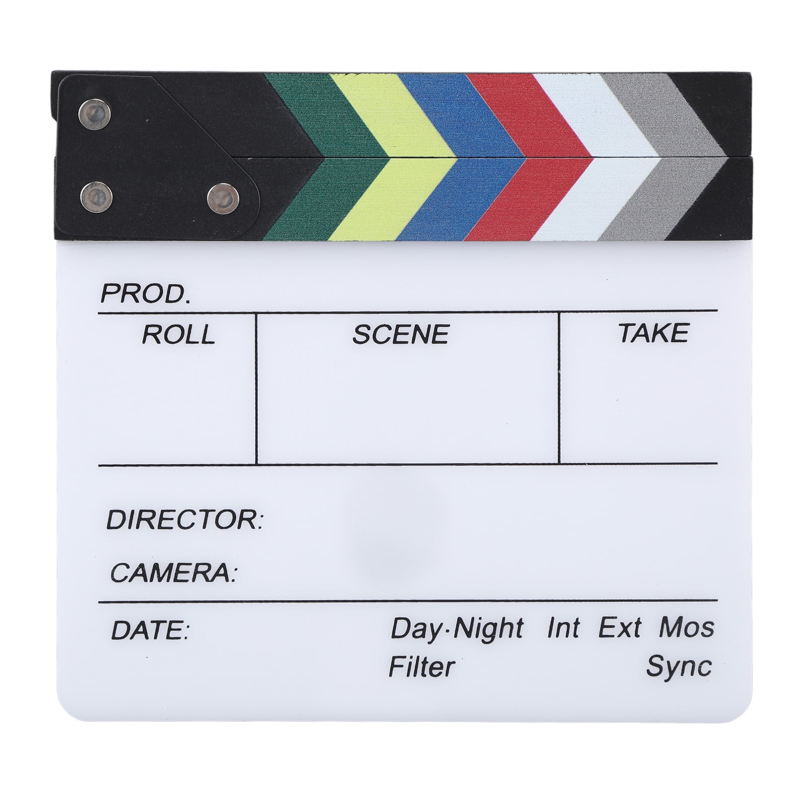 Film Clap Board Director Filming Clapper Board Clapboard Photo Prop for