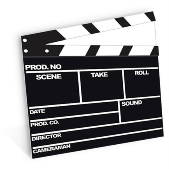 Film Clapper Cardboard Cutout Cardboard Cutout