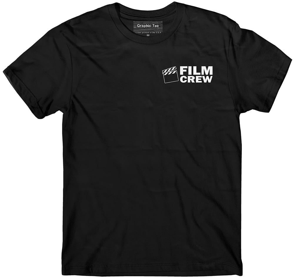 Film Crew Tshirt Glow in the dark, Production crew, Movie crew, Staff