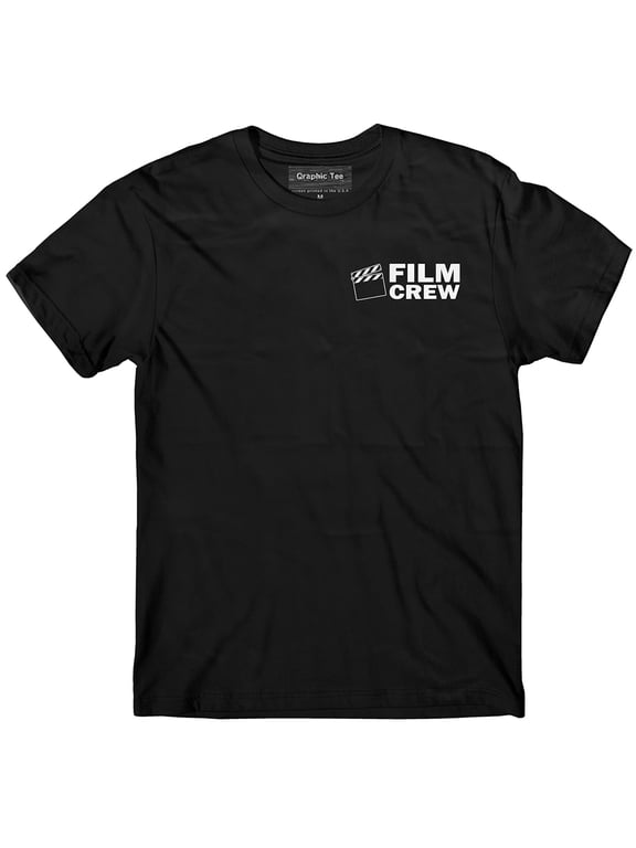 Film Crew T-shirt Glow in the dark, Production crew, Movie crew, Staff t-shirt
