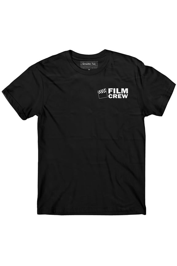 Film Crew T-shirt Glow in the dark, Production crew, Movie crew, Staff t-shirt