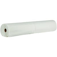 Berry Global Construction Plastic Sheeting - Durable LDPE - 28' x 100', Clear, 6 Mil
