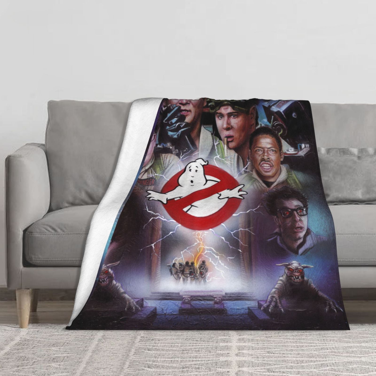 Film Ghostbusters Blanket Luxury Soft Fuzzy Flannel Fleece Throw