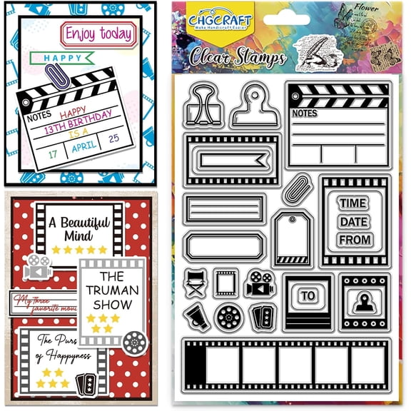 Film Label Clear StampTransparent Handicraft Stamps