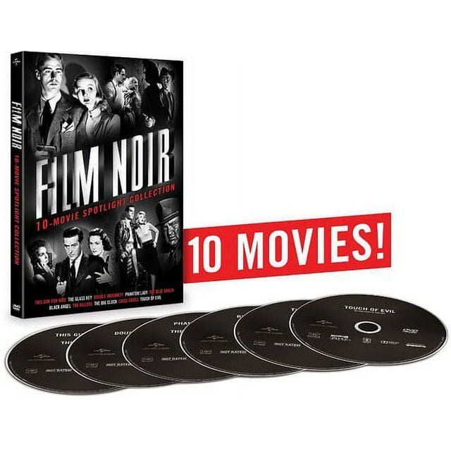 Film Noir 10-Movie Spotlight Collection (DVD), Universal Studios, Mystery & Suspense