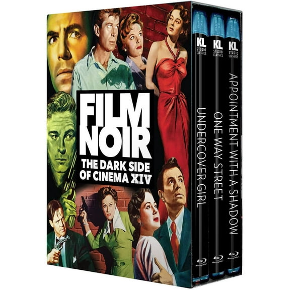 Film Noir: The Dark Side of Cinema XIV (Undercover Girl / One Way Street / Appointment With a Shadow)