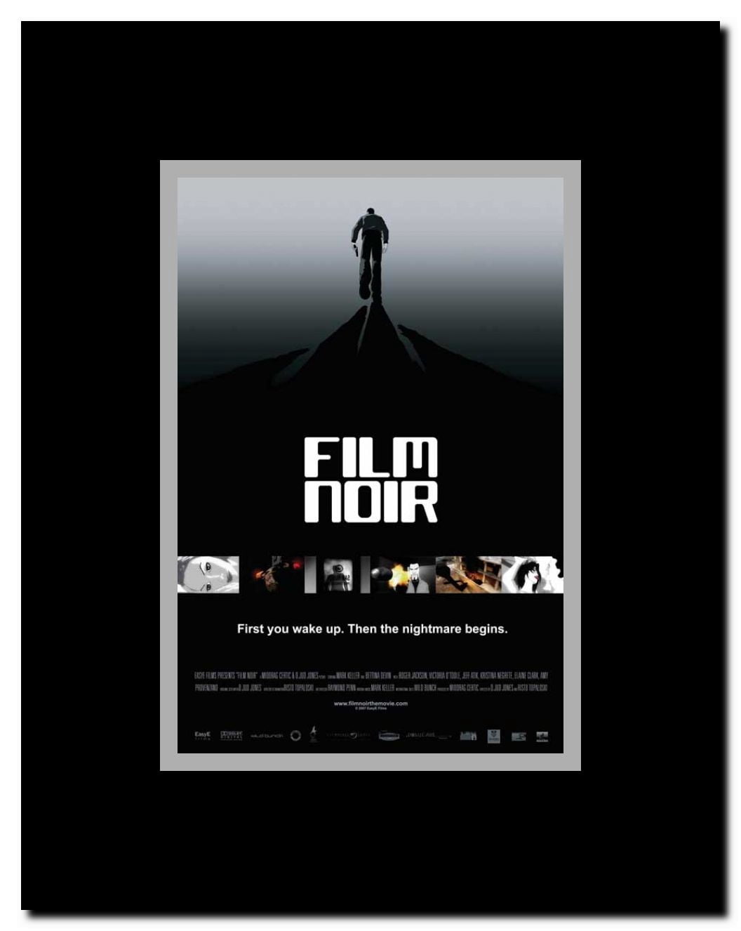 Film Noir Framed Movie Poster