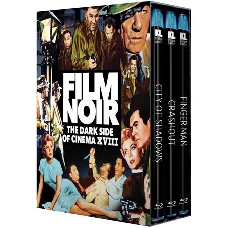 Film Noir: The Dark Side of Cinema XVIII [City of Shadows / Crashout / Finger Man]