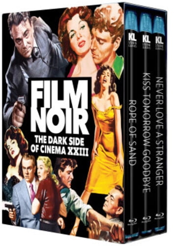 Film Noir: The Dark Side of Cinema XXIII [Rope of Sand/Kiss Tomorrow Goodbye/Never Love a Stranger] (Blu-ray), KL Studio Classics, Drama