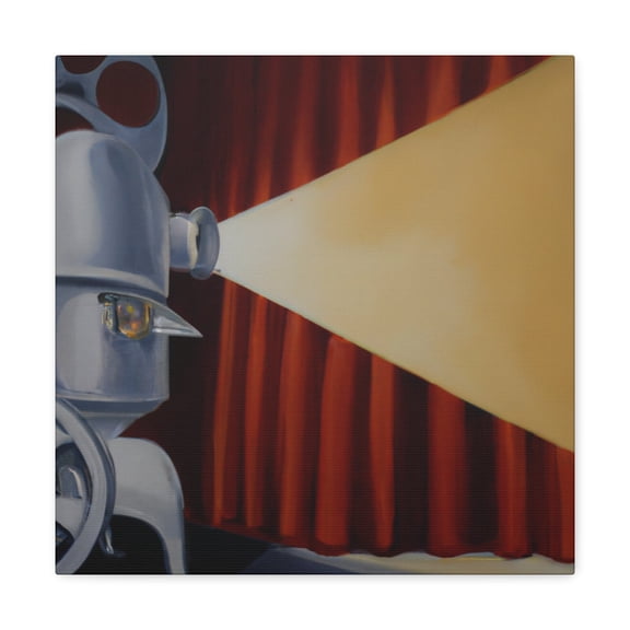 "Film Projector Illumination" - Canvas