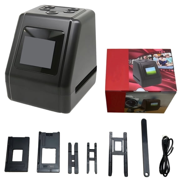 Film Scanner Digital for 35 mm, 126, 110 Slides, Negatives to JPEG, 2.0" LCD Screen