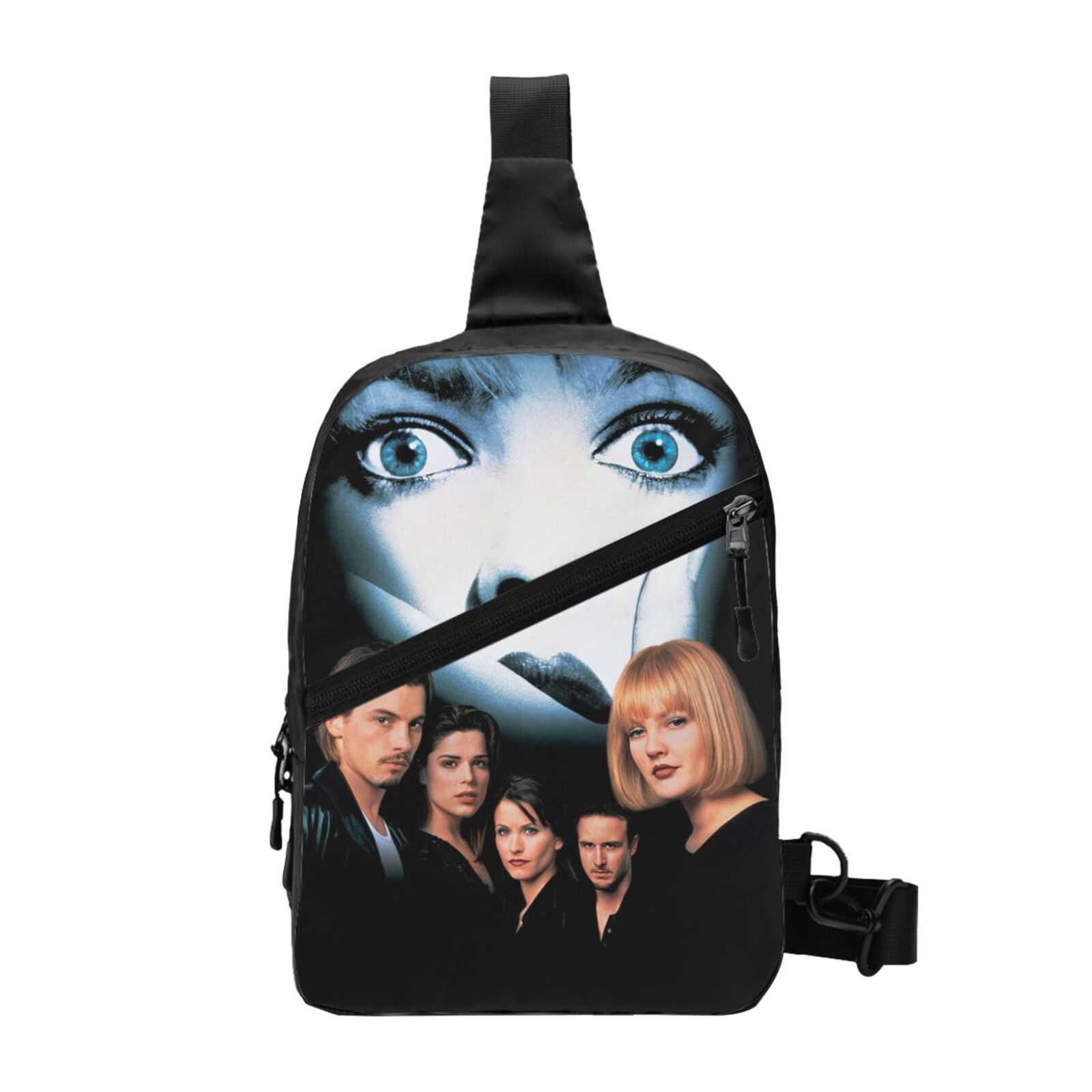 Film Scream Ghostface Killer Chest Bag Crossbody Folding Adjustable ...