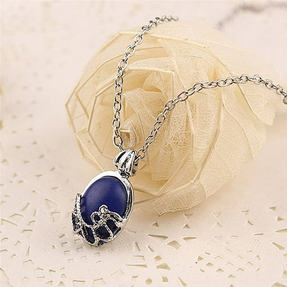 Film The Vampire Diaries Katherine Anti-sunlight Lapis Lazuli Pendant Neckl.q WA